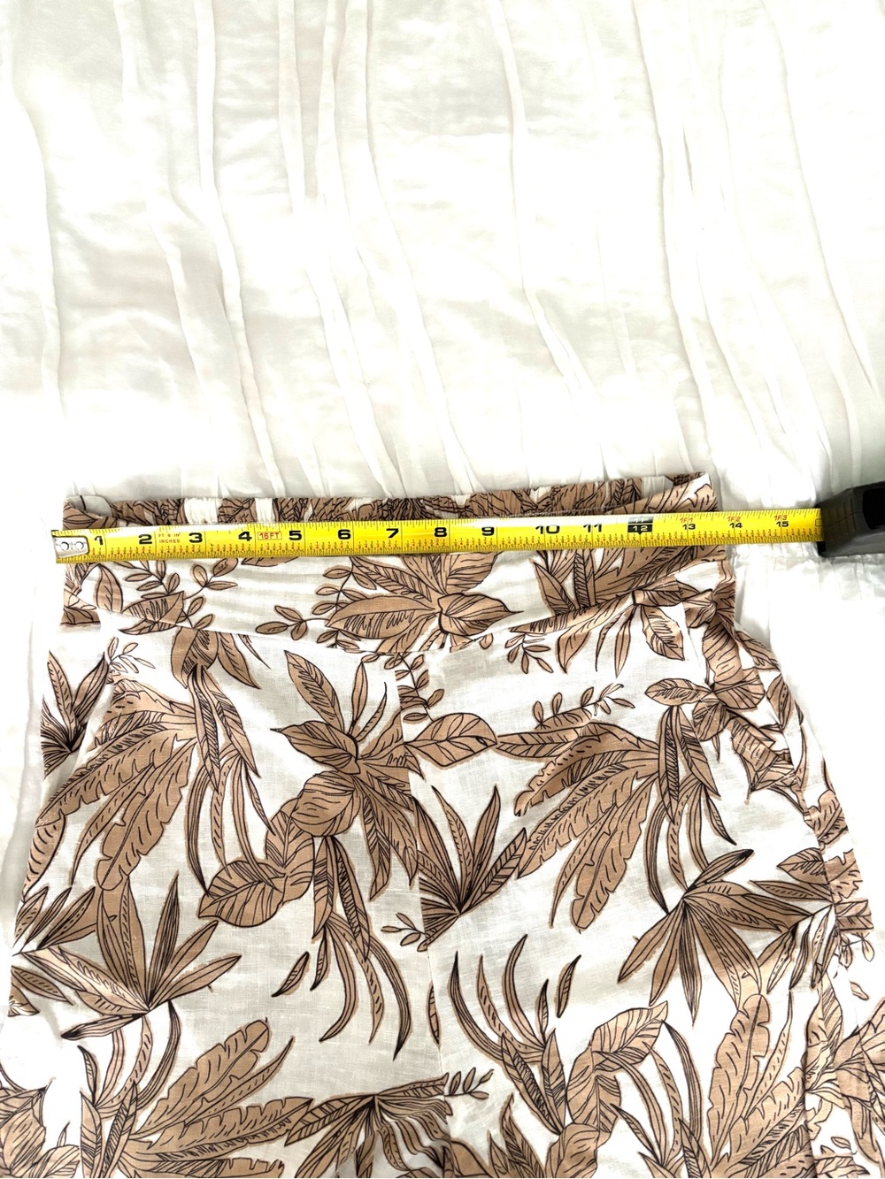 Floral Linen Wide-Leg Pant - Picture 7 of 10